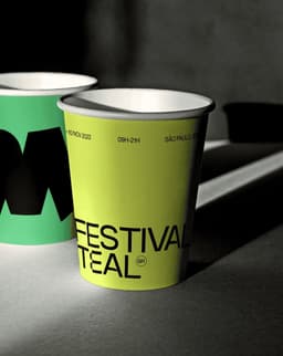 Brand Identity For Teal Brasil Festival - thumbnail 4