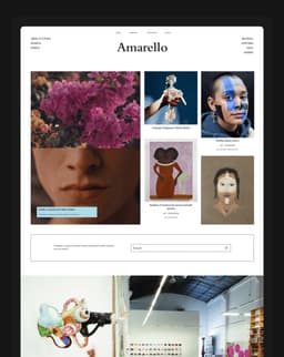 Website Design For Revista Amarello - thumbnail 2