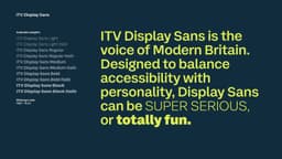 Custom Typeface Family For Itv - thumbnail 9