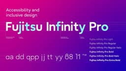 Custom Typeface For Fujitsu Brand Refresh - thumbnail 6