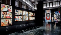 Exhibition Identity For Obey: Power To The Peaceful - thumbnail 3