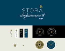 Event Identity And Award Design For Stora Influencerpriset - thumbnail 3