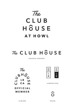 Retail Brand Identity For The Club House At Howl - thumbnail 8