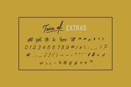Retro Script Font Design For Retro Supply Co. - thumbnail 4