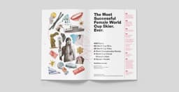 Editorial Design For Red Bull Zine Celebrating Lindsey Vonn - thumbnail 6