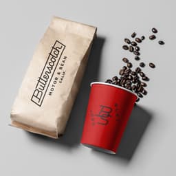 Logo Design For Butterscotch Motor And Coffee - thumbnail 3