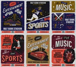 Poster Series For Seatgeek Stadium Events - thumbnail 4