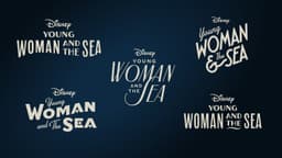 Title Treatment Concepts For Disney's Young Woman And The Sea - thumbnail 5