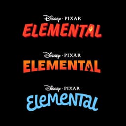 Custom Typography For Disney Pixar’s Elemental - thumbnail 5