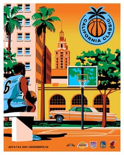 Brand Identity For California Classic Nba Summer League - thumbnail 5