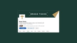 Brand Identity And Website For Brass Tacks - thumbnail 4