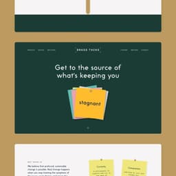 Brand Identity And Website For Brass Tacks - thumbnail 7