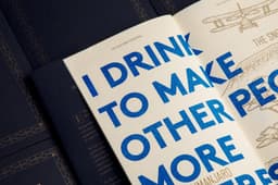 Menu Design For The Old Man Hong Kong Bar - thumbnail 4