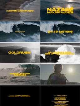 Graphic Identity For A Big-wave Documentary Series  - thumbnail 9