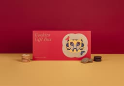 Packaging Design For A Festive Patisserie Gift Collection - thumbnail 4