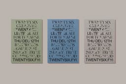 Branding And Exhibition Design For Twenty Six Alphabition - thumbnail 8