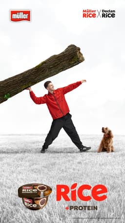 Advertising Campaign For Müller Rice Protein - thumbnail 4