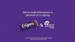 Inclusive Bsl Campaign For Cadbury Fingers - thumbnail 7