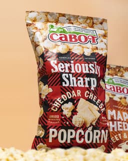 Packaging Design For Cabot Creamery Popcorn - thumbnail 6