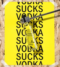 Brand Identity For Vodka Sucks Vodka - thumbnail 4
