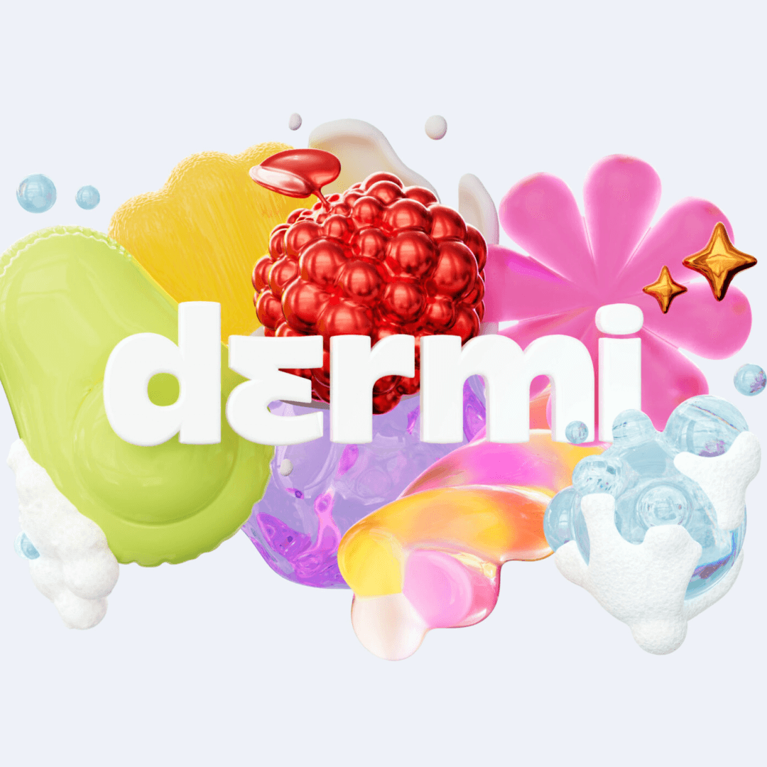 Brand Identity For Tween Skincare Concept Dermi