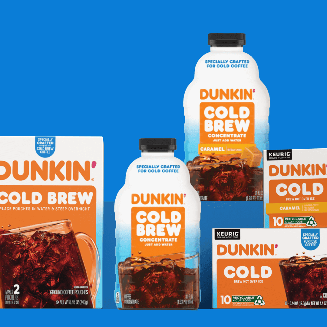 Packaging Design For Dunkin’ At Home Coffee