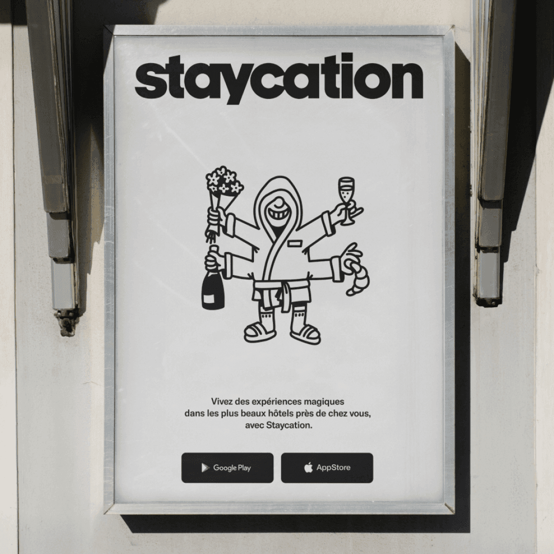 Brand Identity For Staycation Urban Hotel Platform