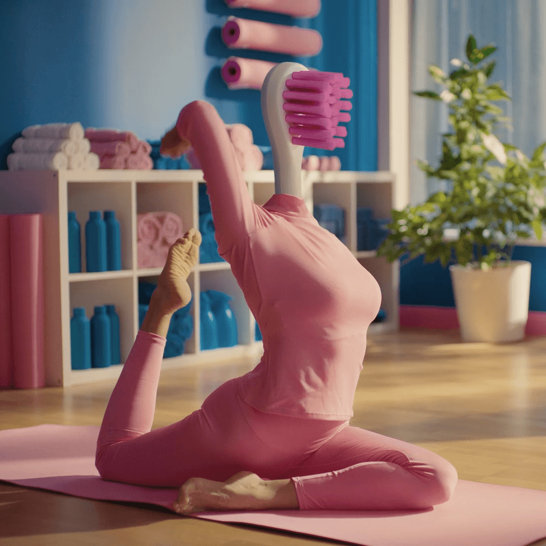 Campaign Concept For Curaprox Brilliant Brush Head