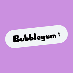 Bubblegum - Dinamo design work cover image