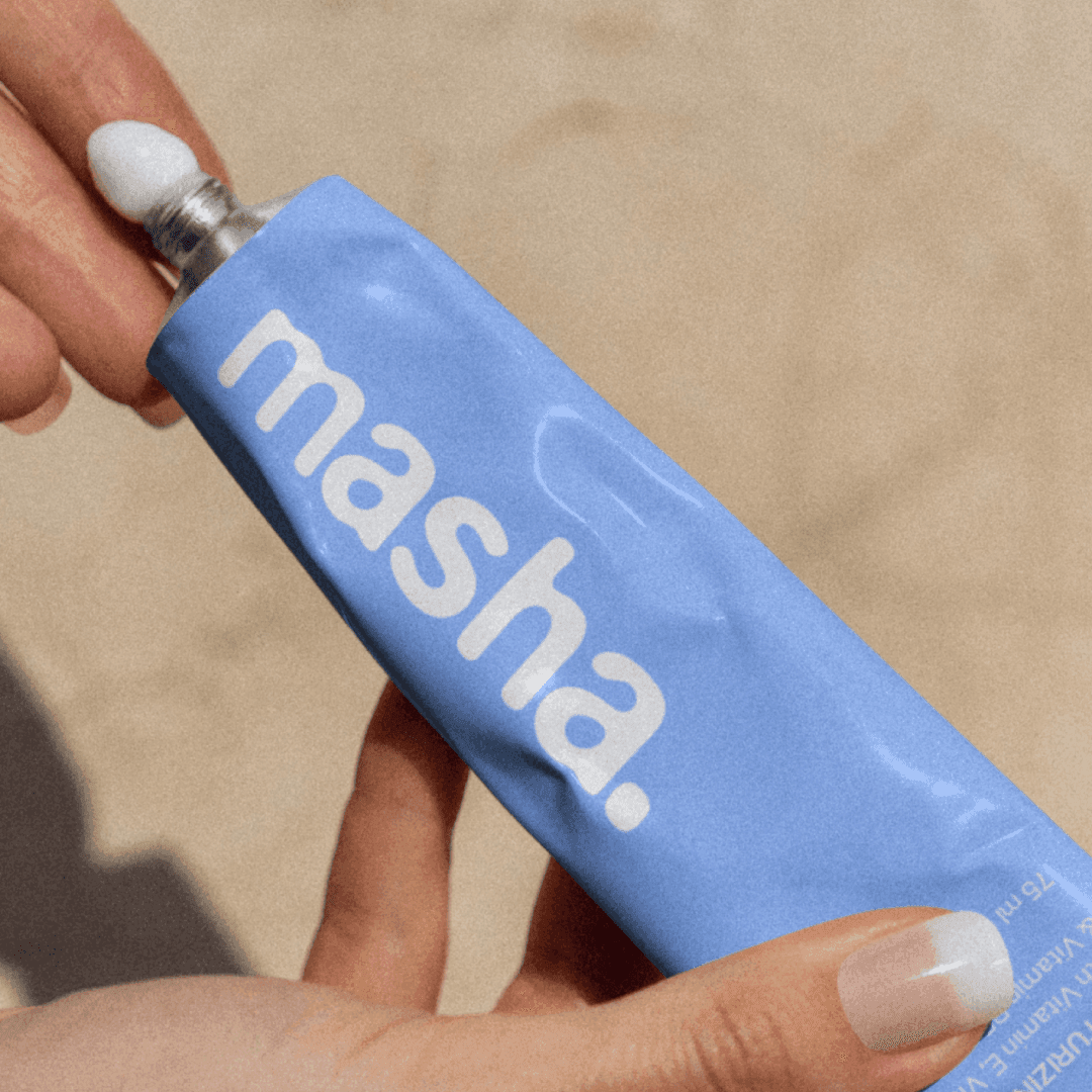 Identity And Packaging Design For Masha Skincare