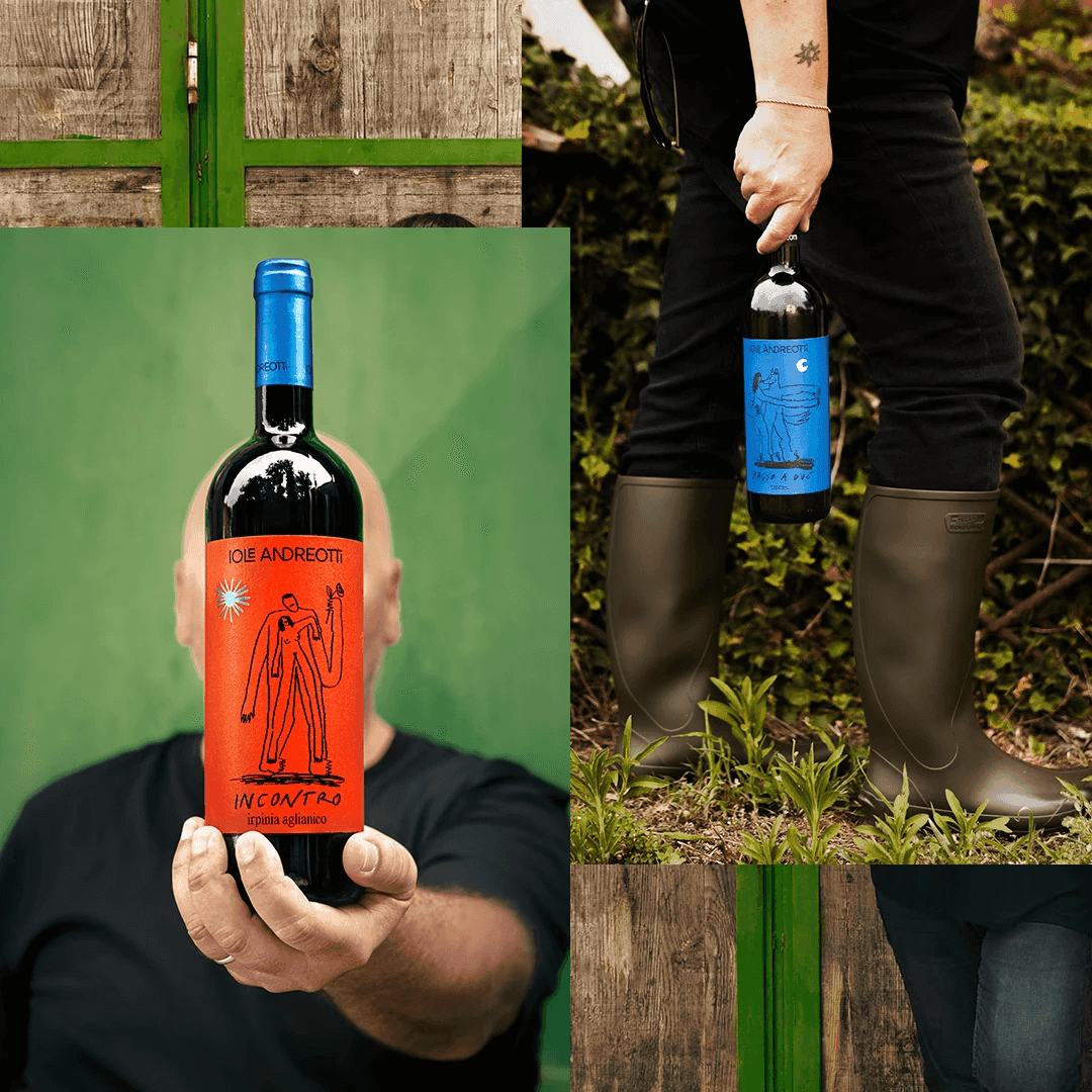 Packaging Design For Iole Andreotti Wines