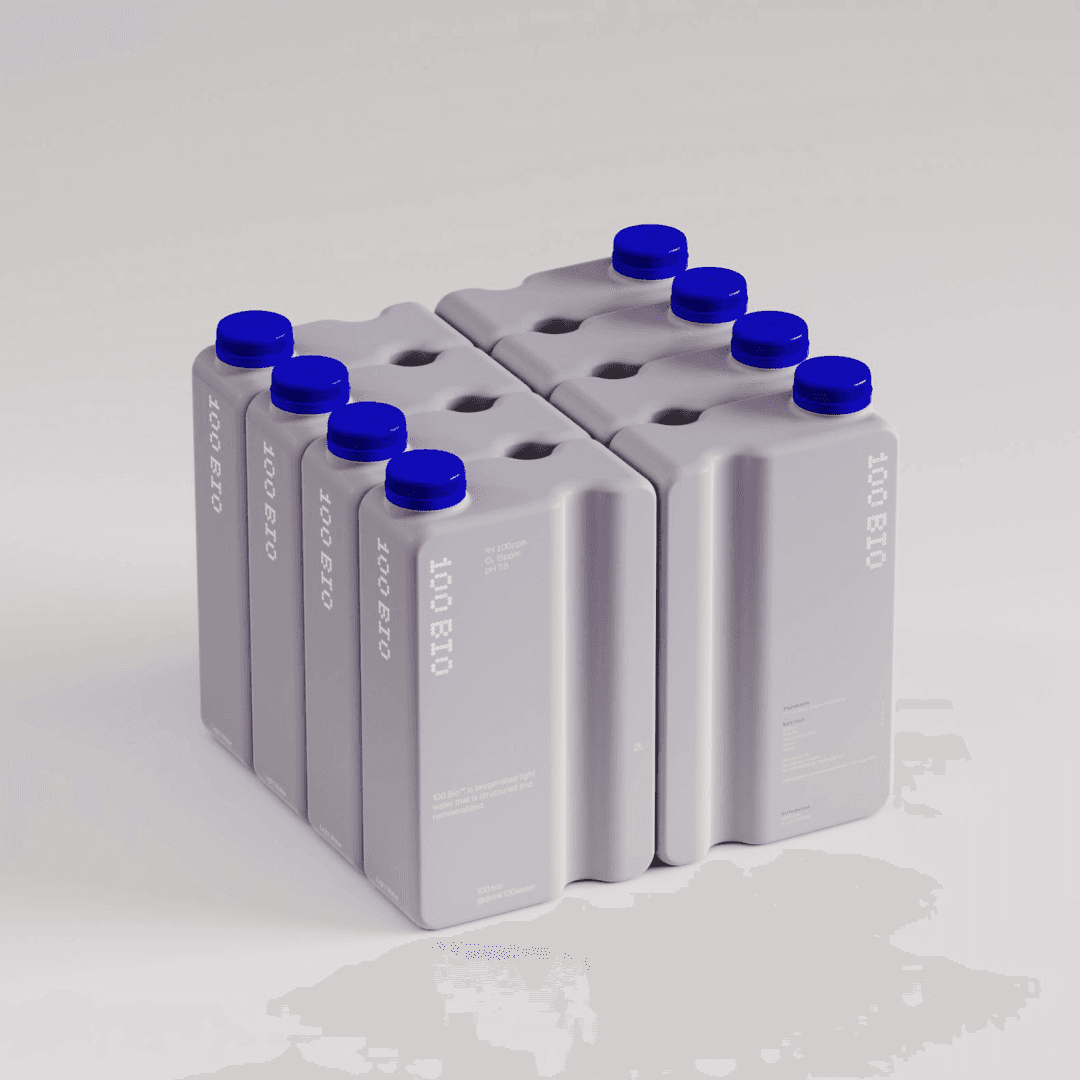 Visual Identity And Packaging For 100 Bio