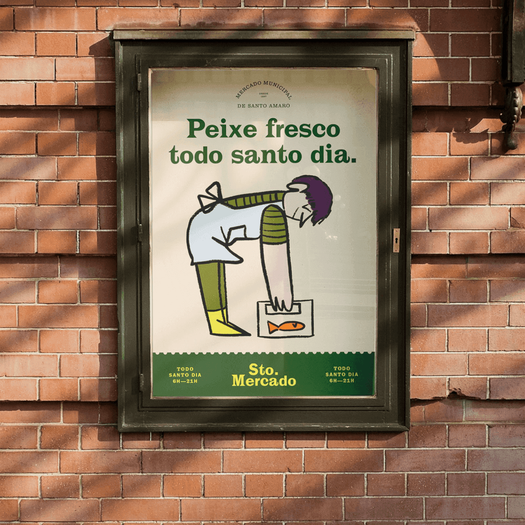 Visual Identity For Santo Amaro Municipal Market