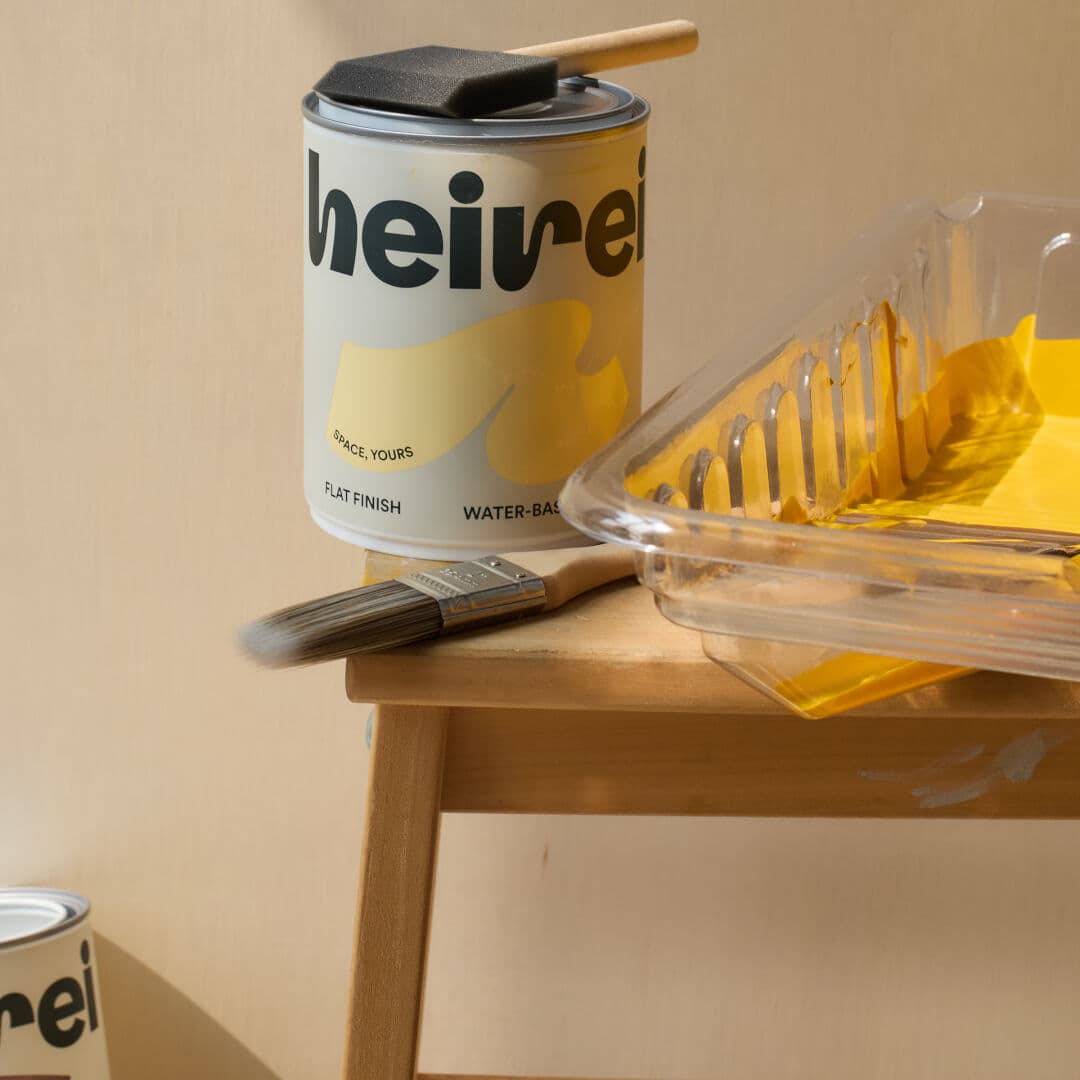 Brand Identity For Heirei Premium Paint