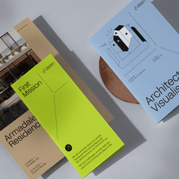 Brand Identity Creation For A 3d Visualization Studio cover image