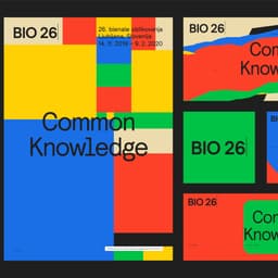Identity Design For The Bio 26 Design Biennial cover image