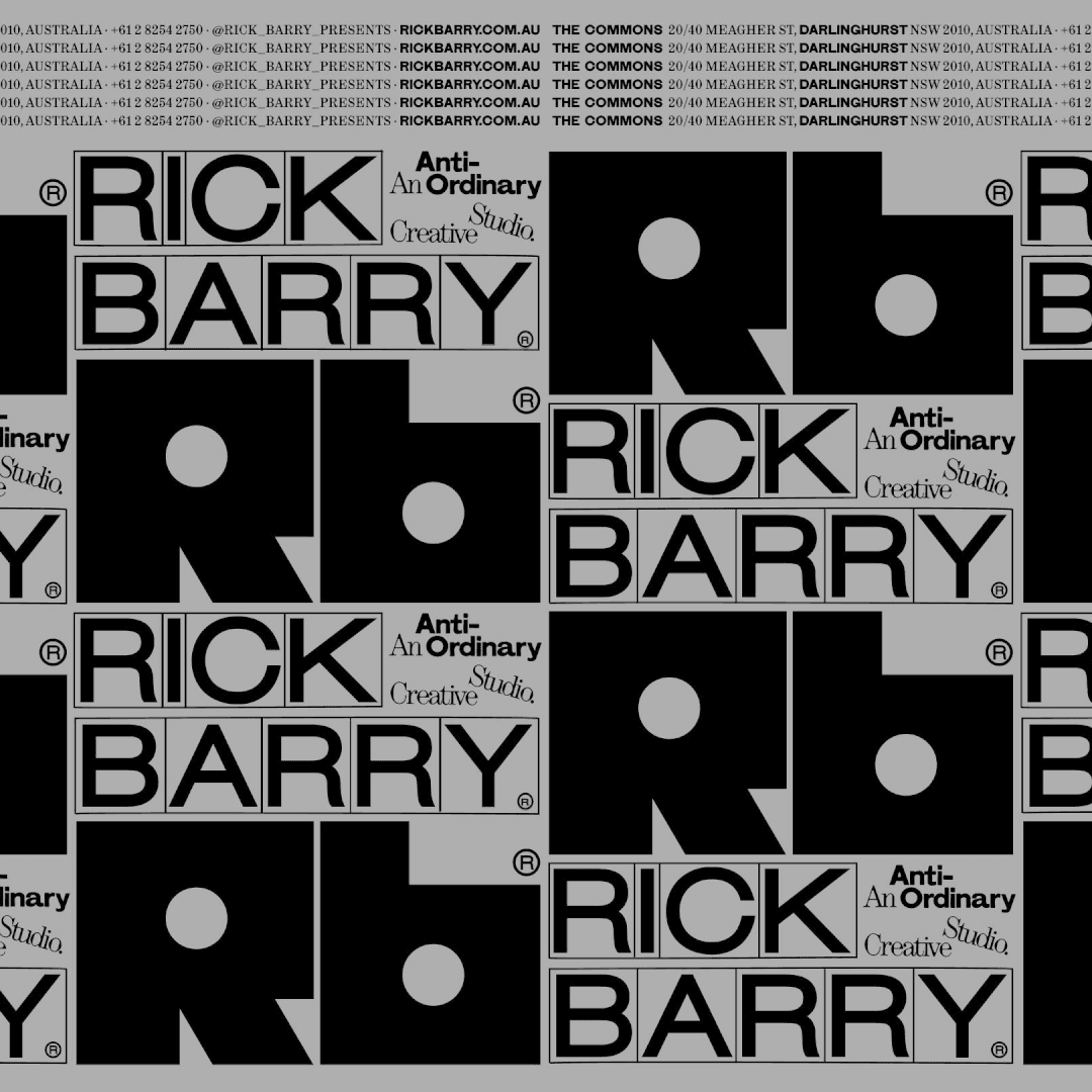 Brand Identity And Digital Design For Rick Barry