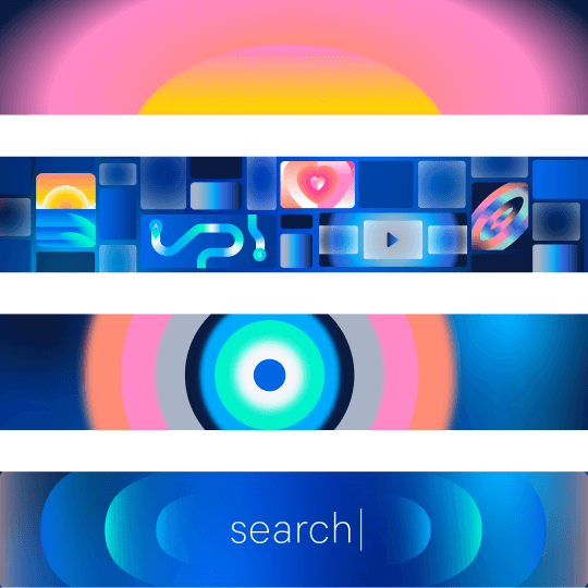 Immersive Stage Visuals For Elastic Keynote