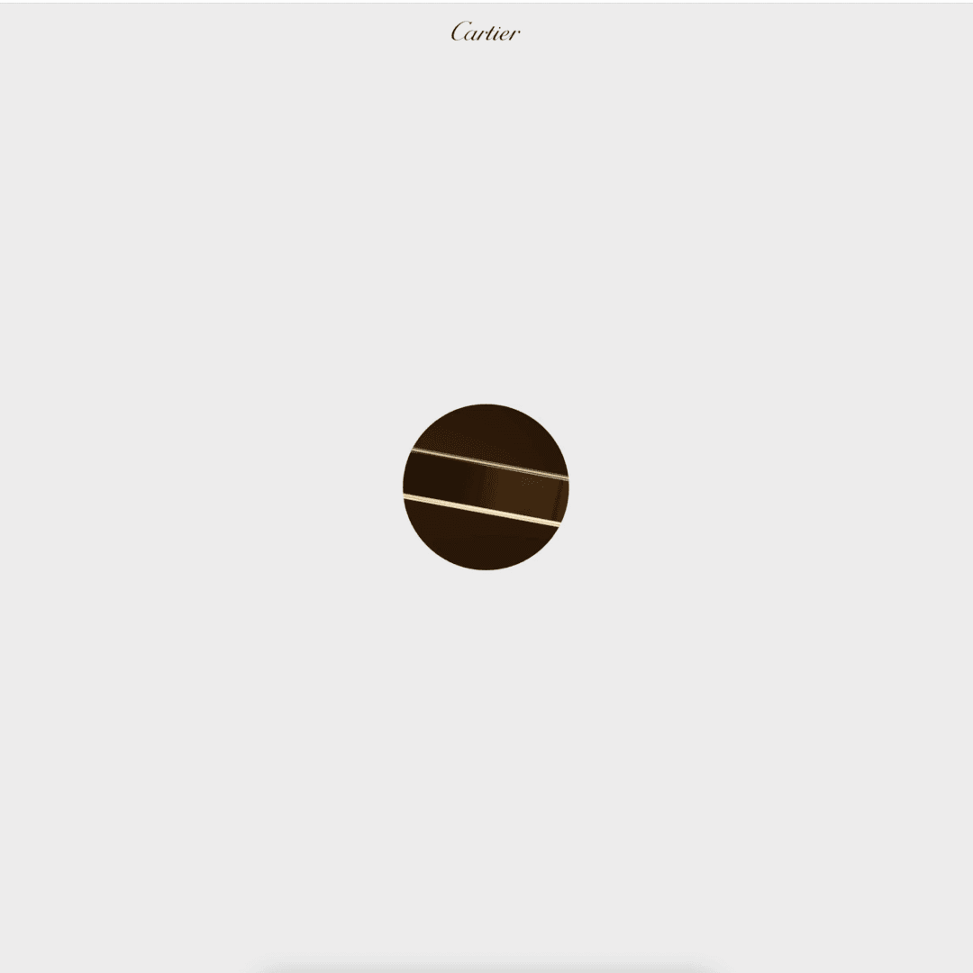 Interactive Web Experience For Cartier Love Bracelet