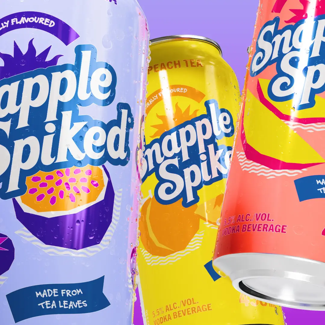 Brand Transformation For Snapple Spiked