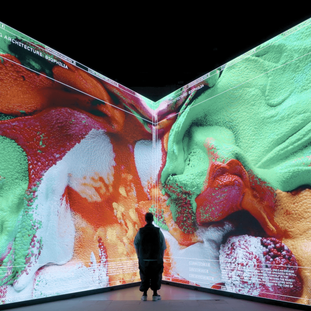 Ai Data Sculpture Installation For La Biennale Di Venezia