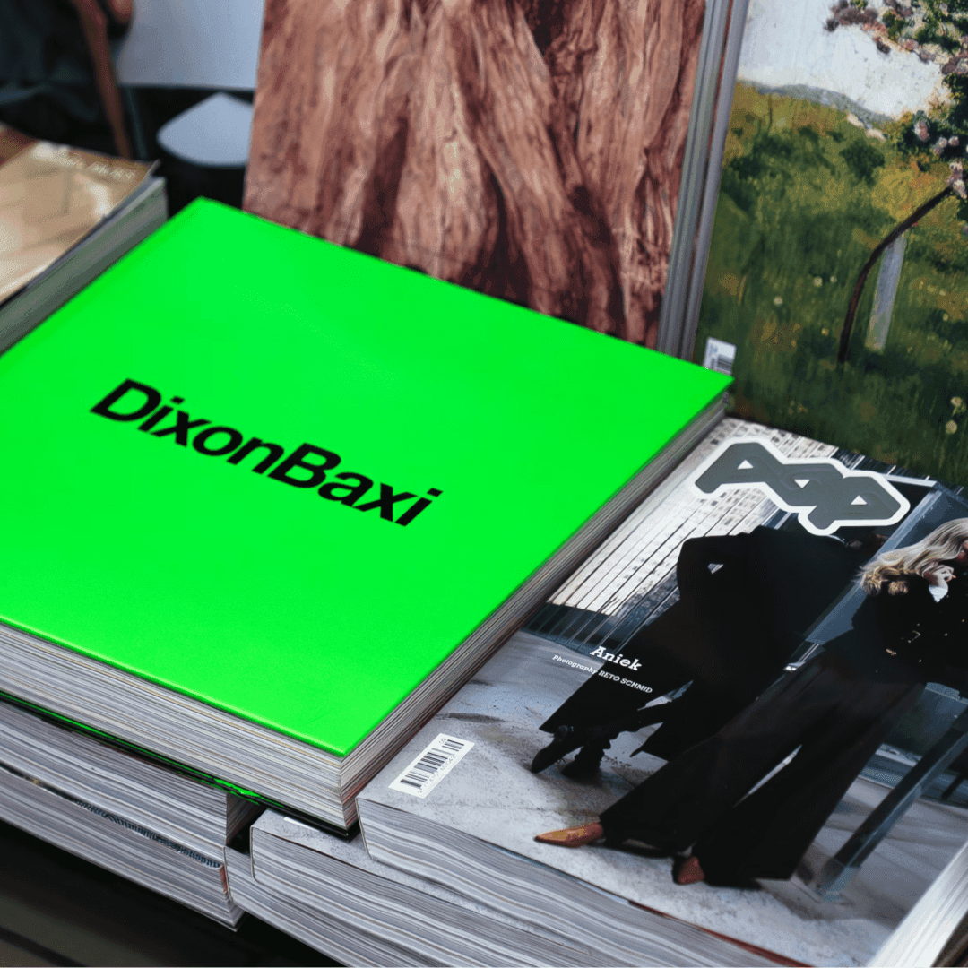 Book Design For Dixonbaxi Studio Retrospective