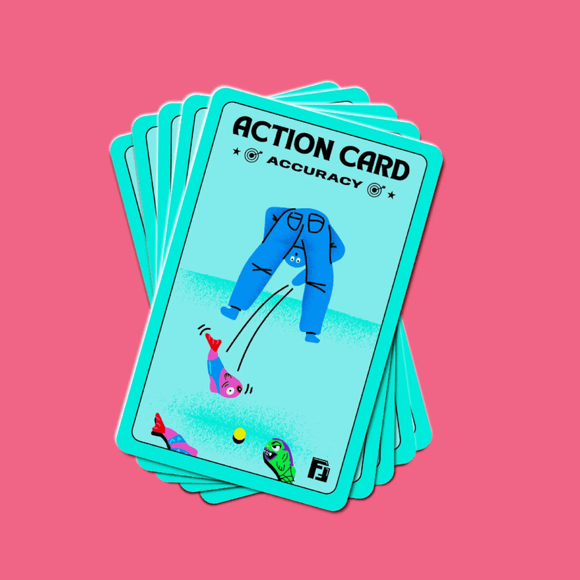 Brand identity and packaging for a party game by McMiller