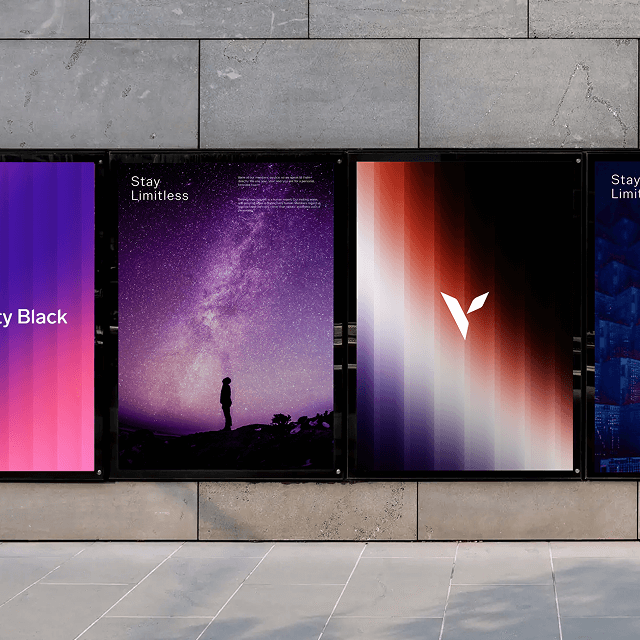 Brand identity system for a private members club