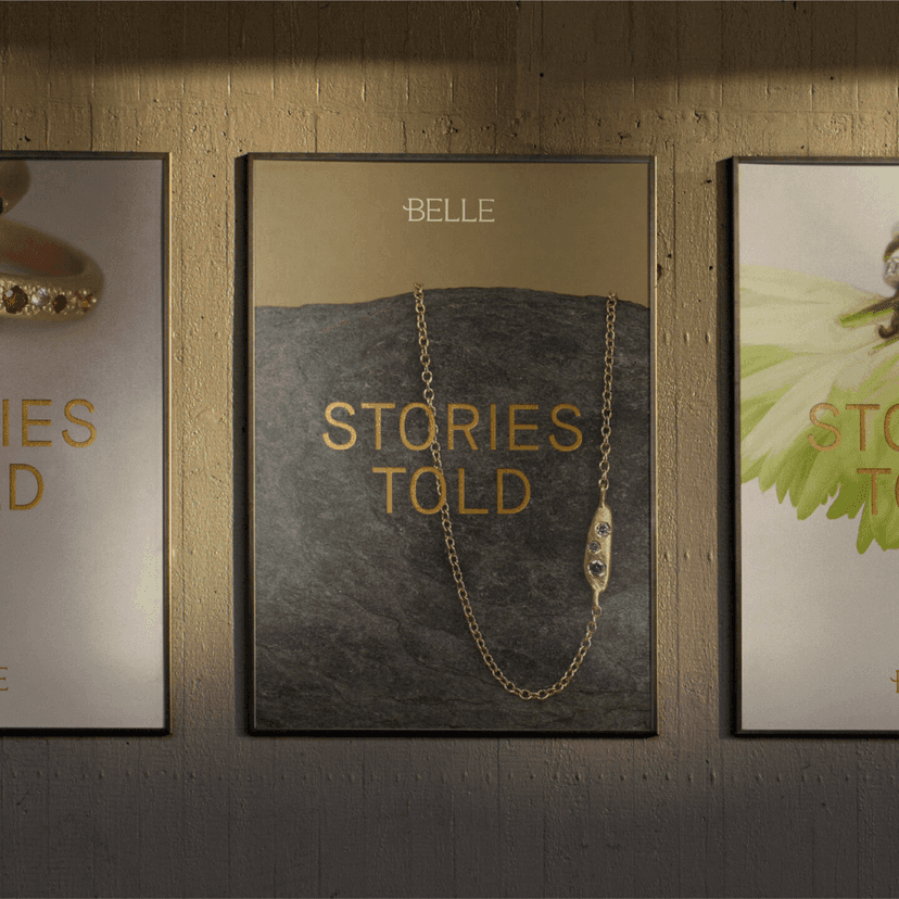 Brand identity and packaging for an ethical jewellery brand