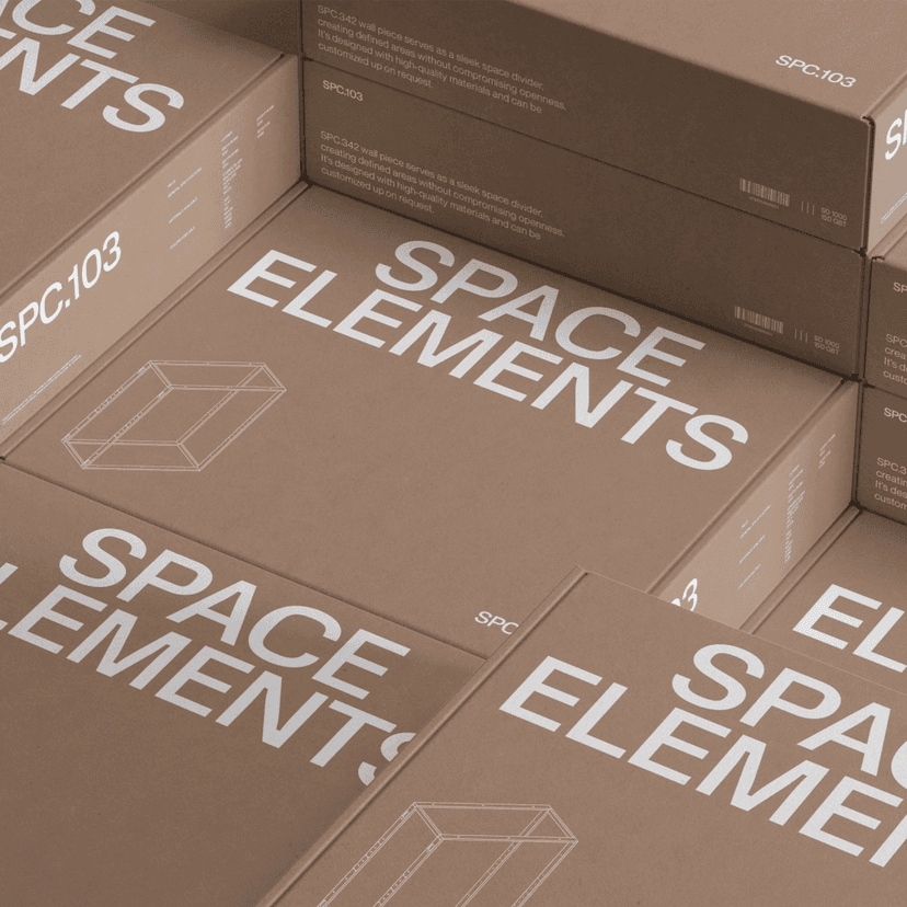 Art direction, brand design, and digital design for Space Elements