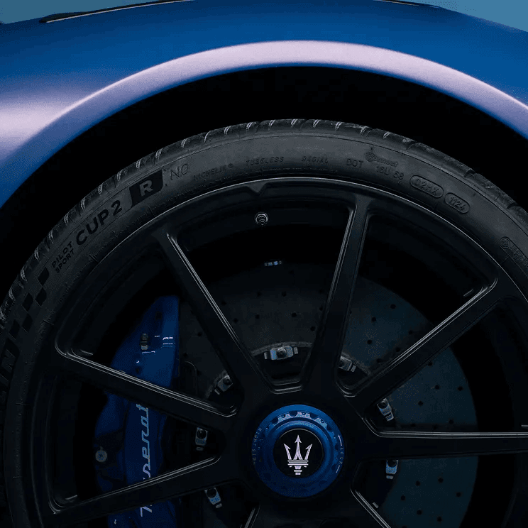 Digital showroom website for Maserati