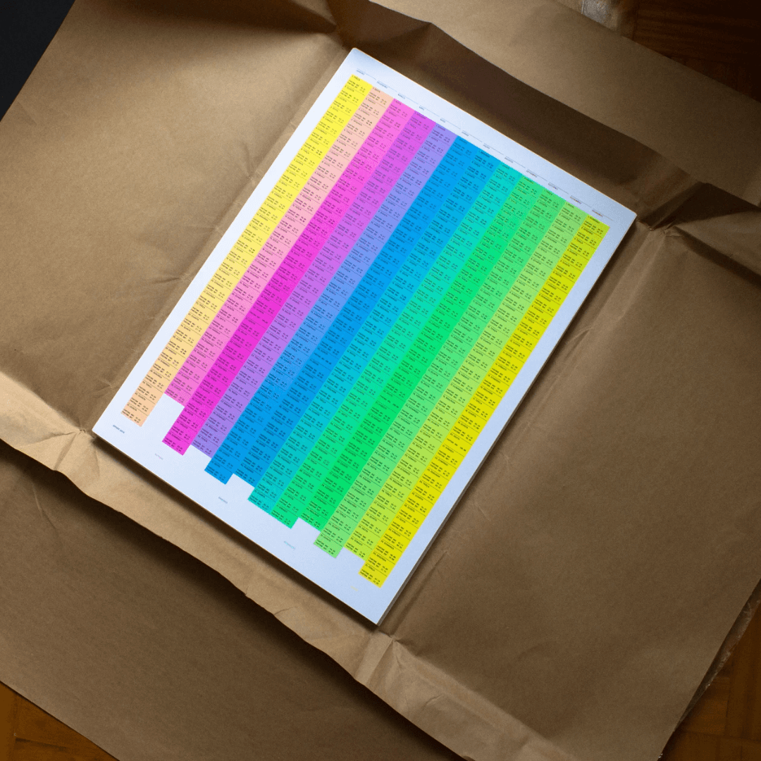 Promotional Calendar Design For Polar