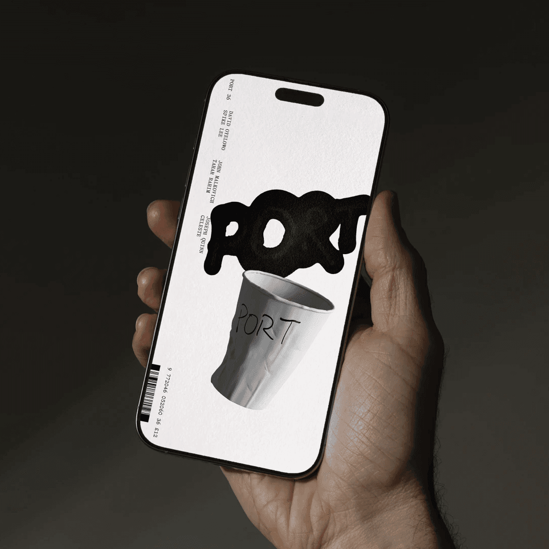 Animated Masthead Campaign For Port Magazine