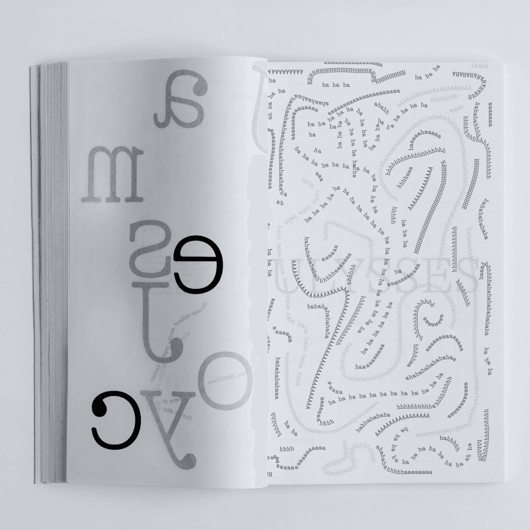 Typographic Menu Design For The Old Man Bar